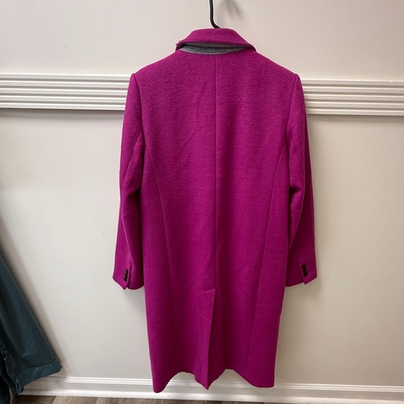 ❄️☀️LOFT Fuchsia Blazer Coat - Picture 2 of 5